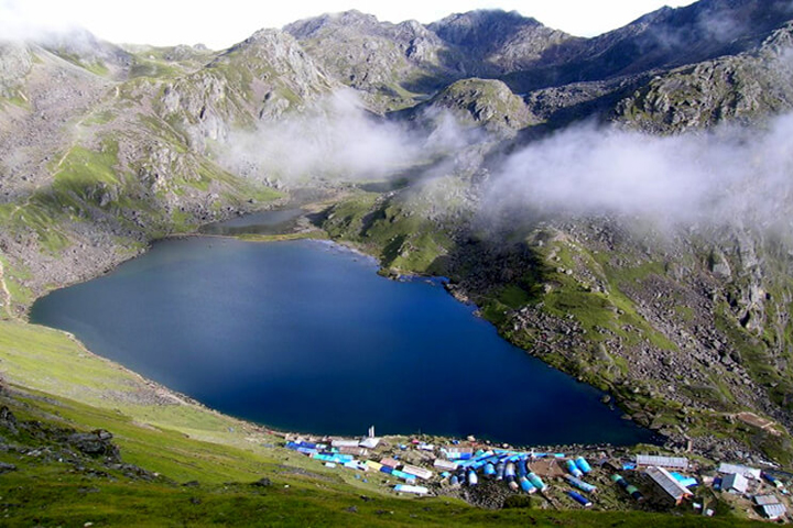 Lagtang vallée et lacs sacrés Gosaikund 